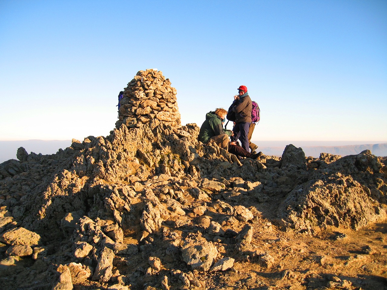 mountain outdoors hiking free photo