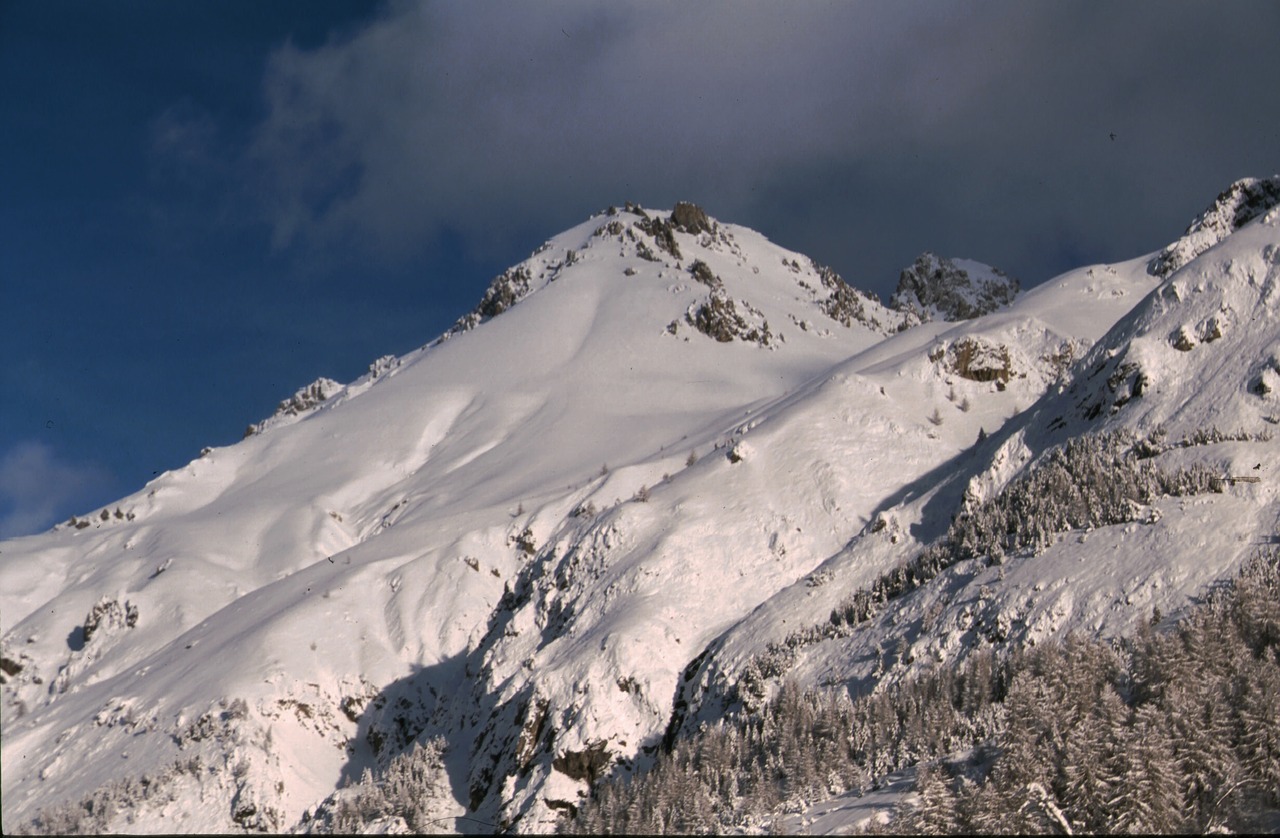 mountain winter landscape free photo