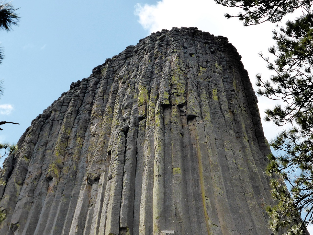 mountain grooves devil's tower free photo