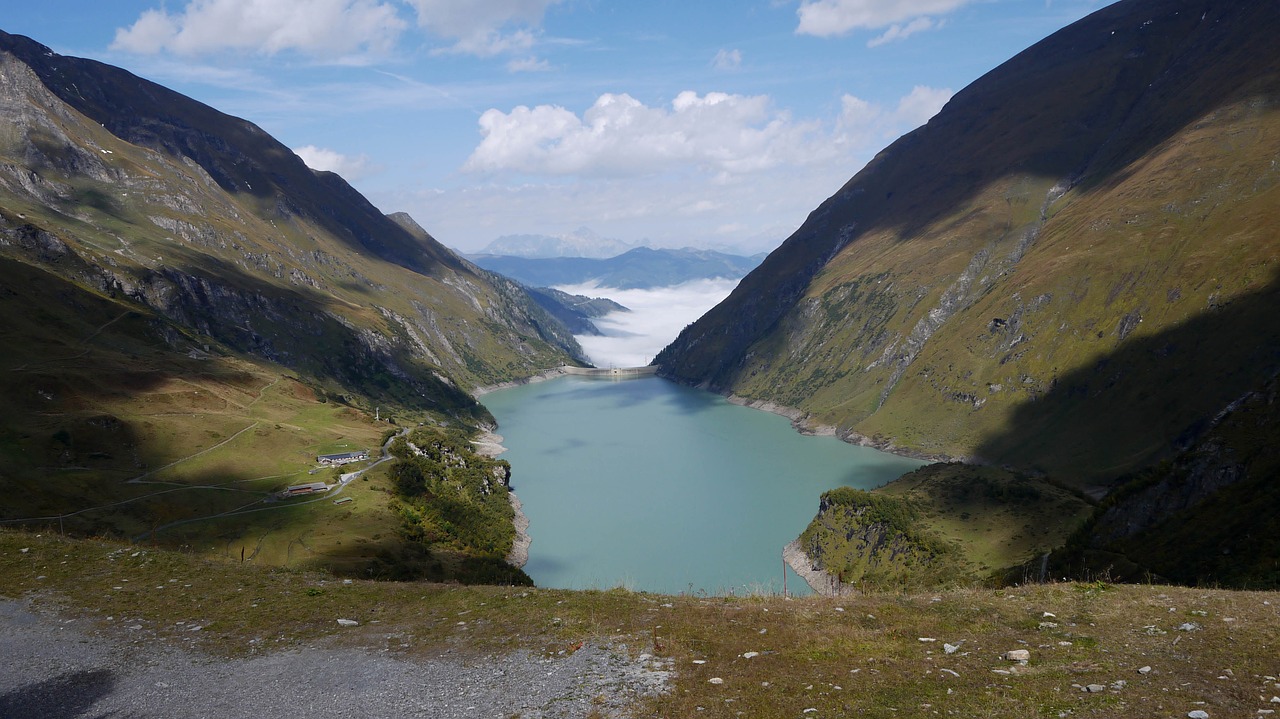 mountain lake austria free photo