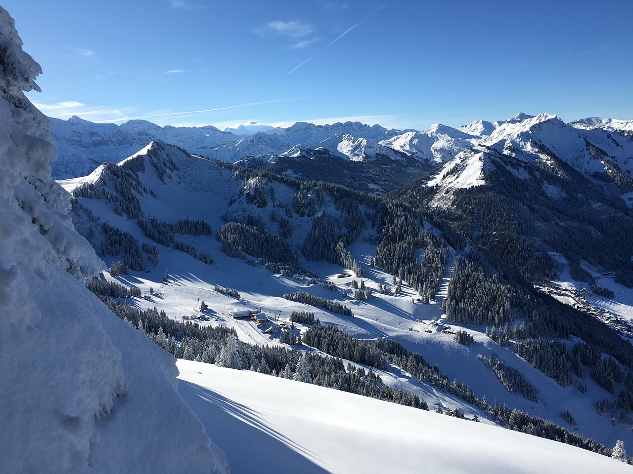 mountain switzerland ski free photo