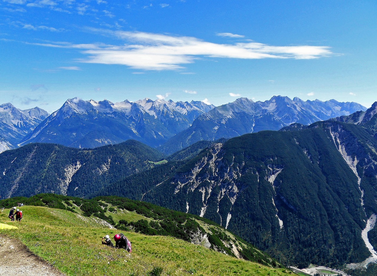 mountain alps landscape free photo