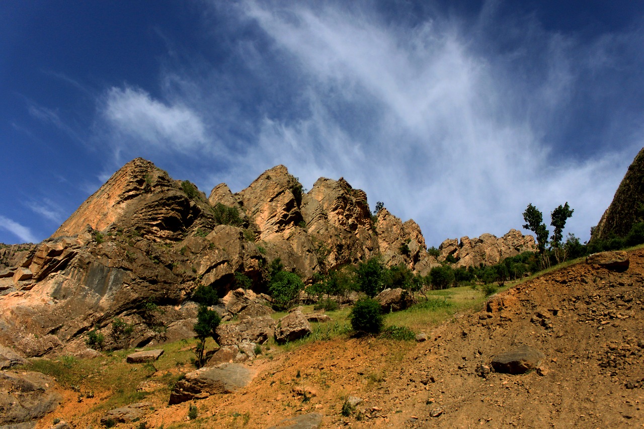 mountain cloud sky free photo