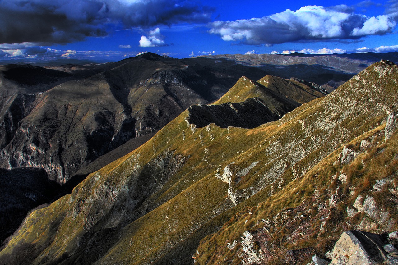 mountain top nature free photo