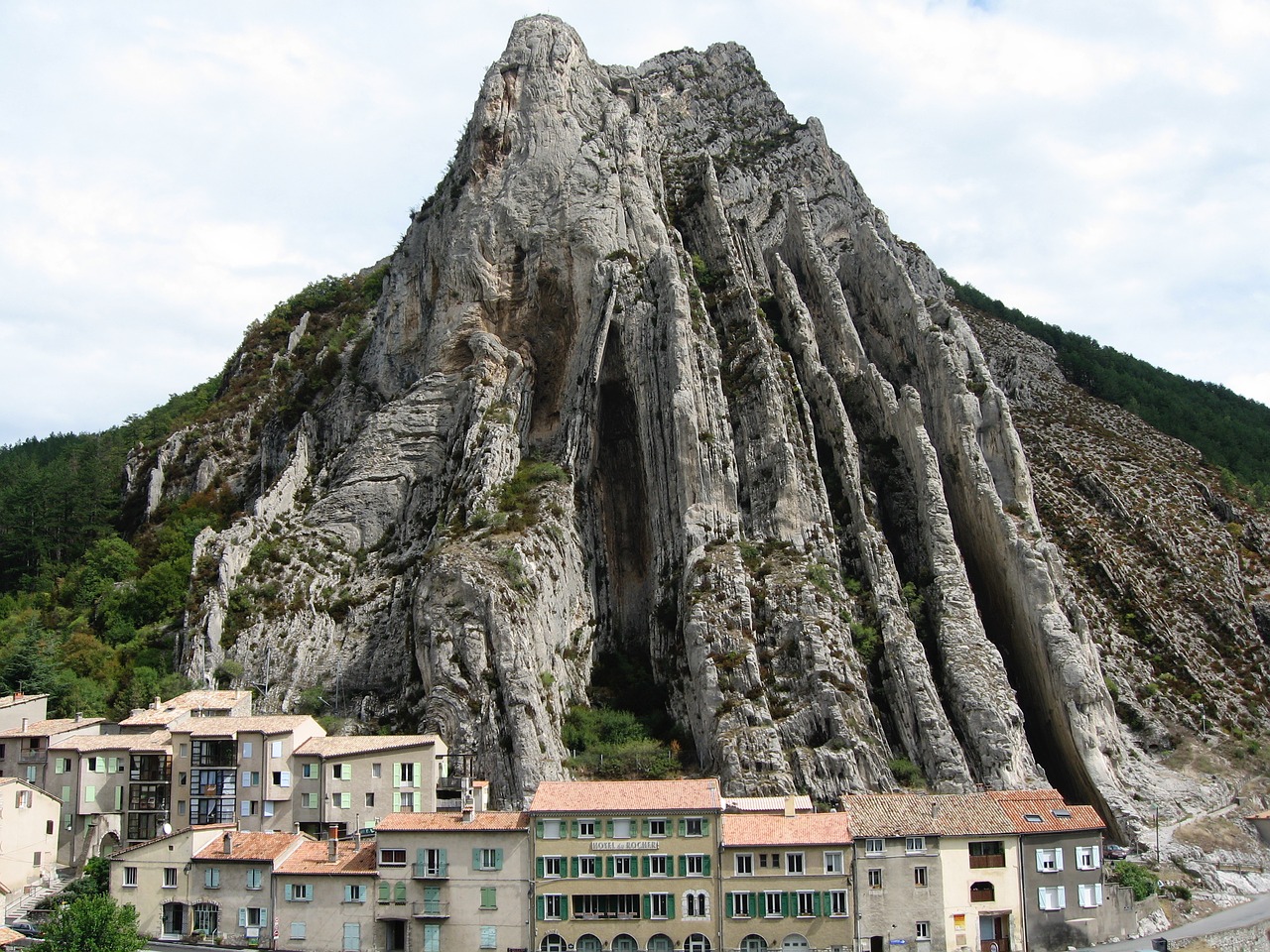 mountain village france free photo