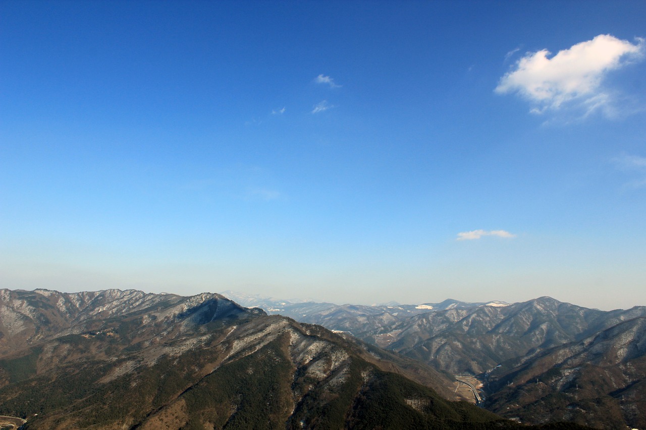 mountain choice gangwon do free photo