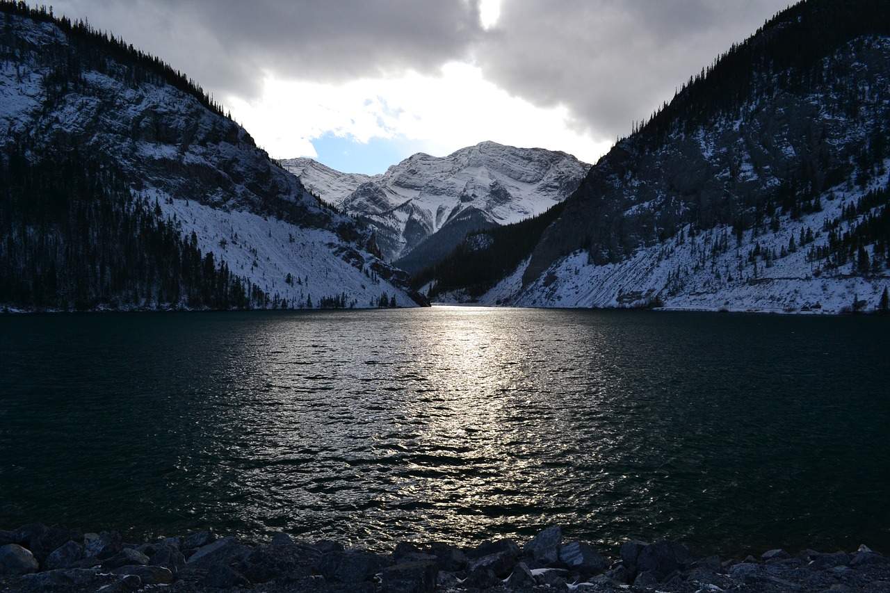 mountain lake landscape free photo