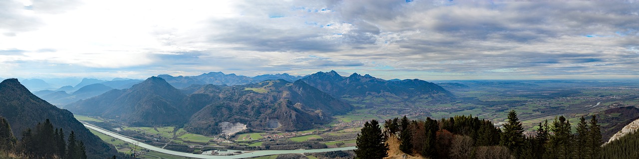 mountain alpine panorama free photo