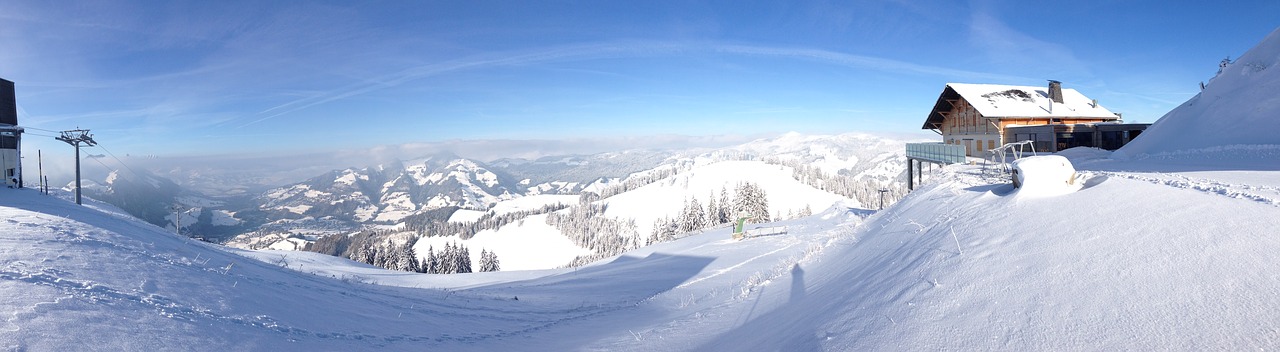 mountain ski hiking free photo