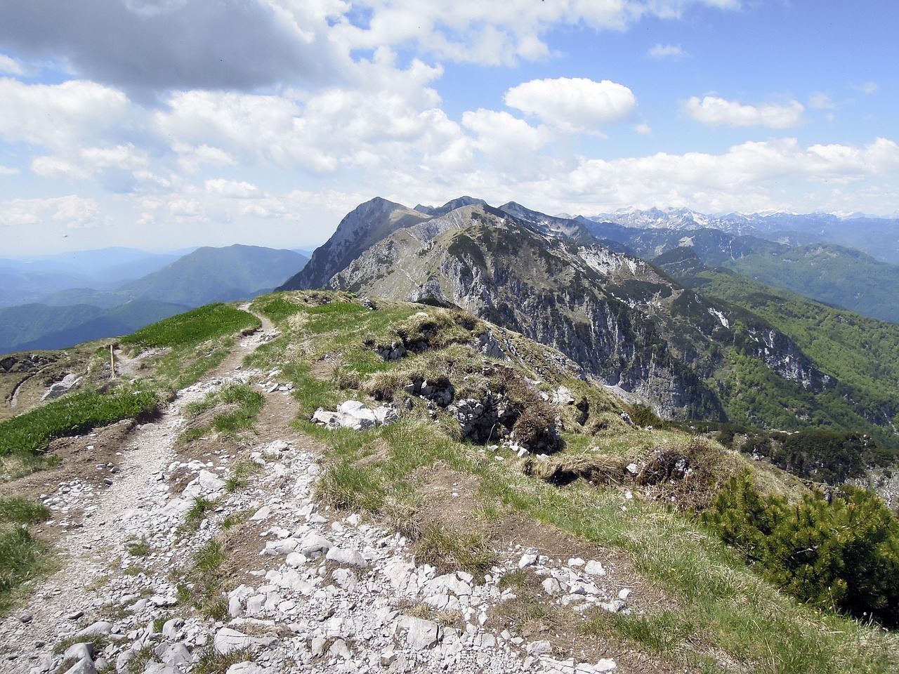 mountain chain alps free photo