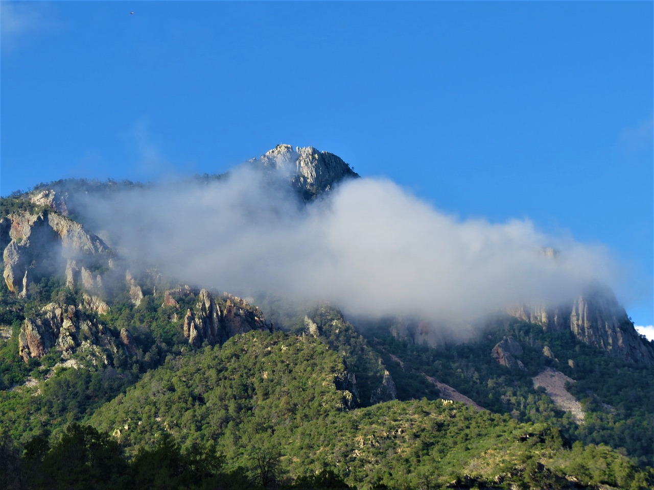 mountain cloud landscape free photo
