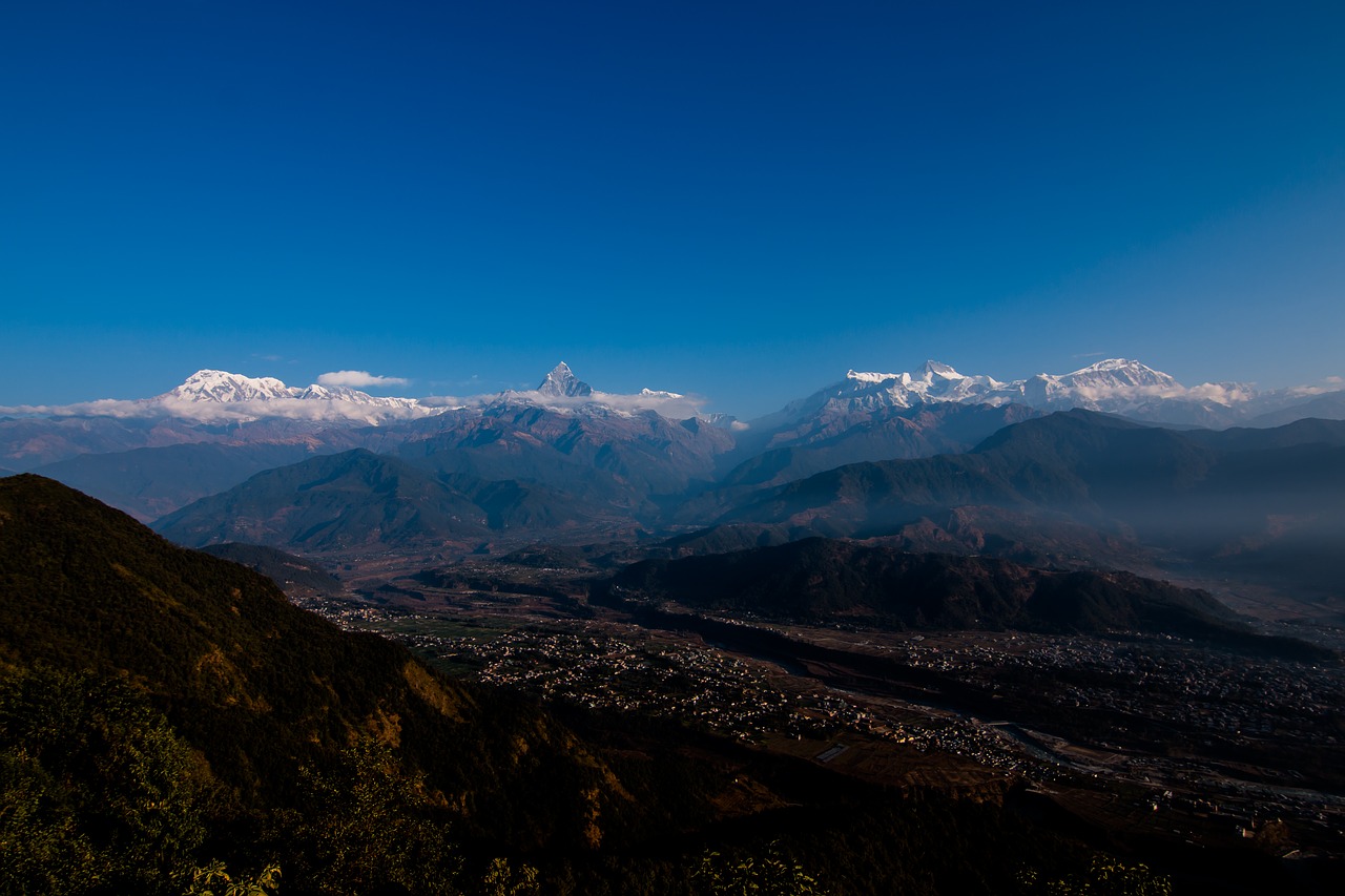 mountain himalayas landscape free photo