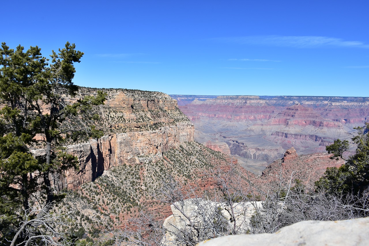 mountain grand canyon usa free photo