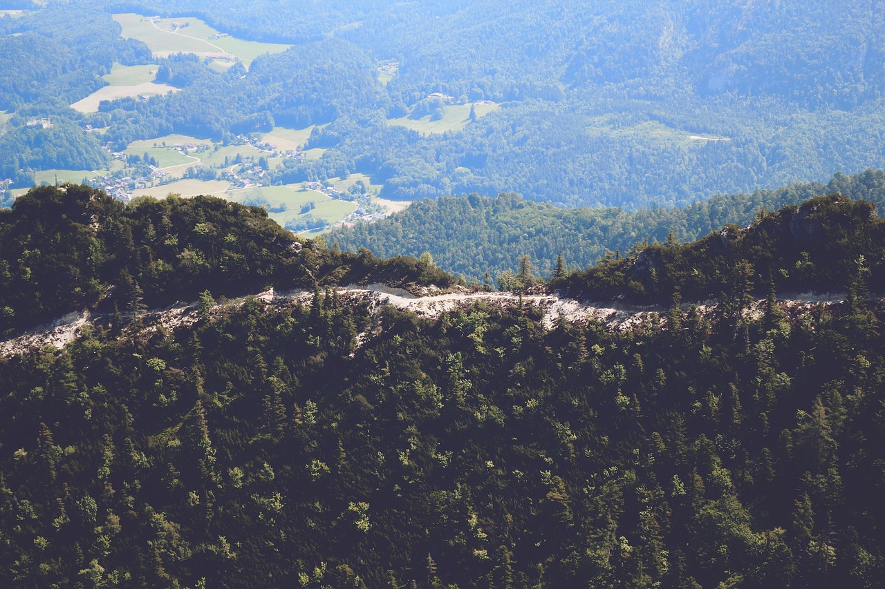 mountain path hiking free photo