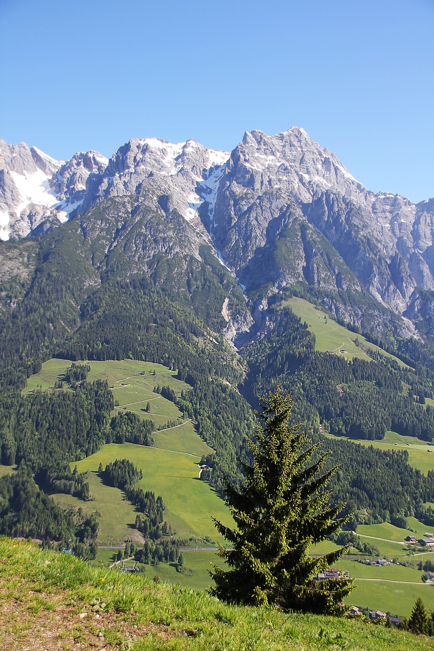 mountain alpine austria free photo