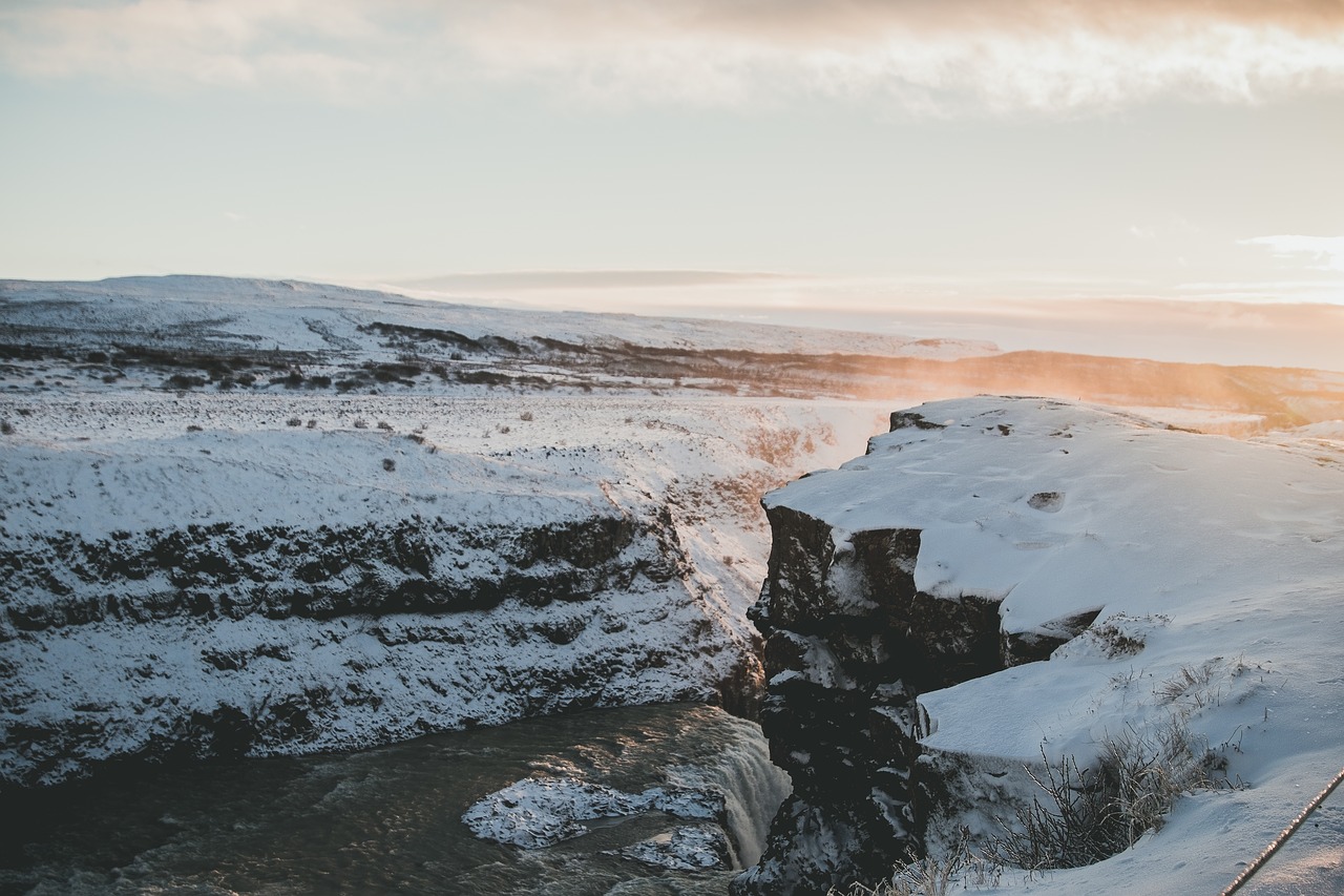 mountain landscape snow free photo