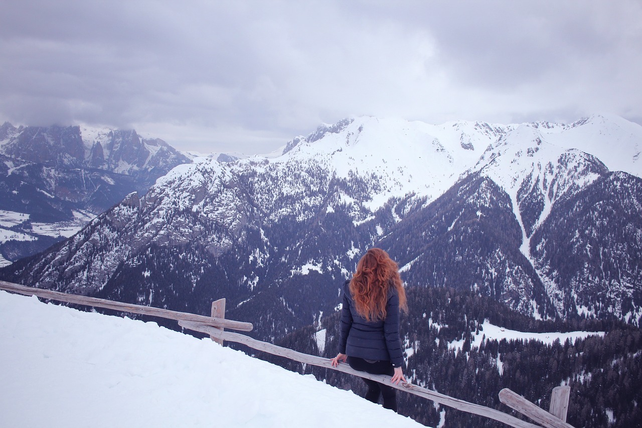 mountain highland cloud free photo