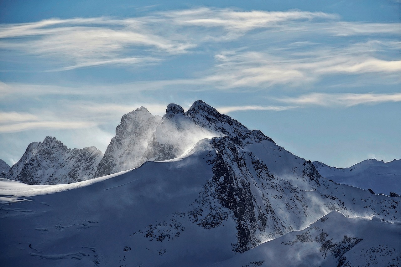 mountain valley blue free photo