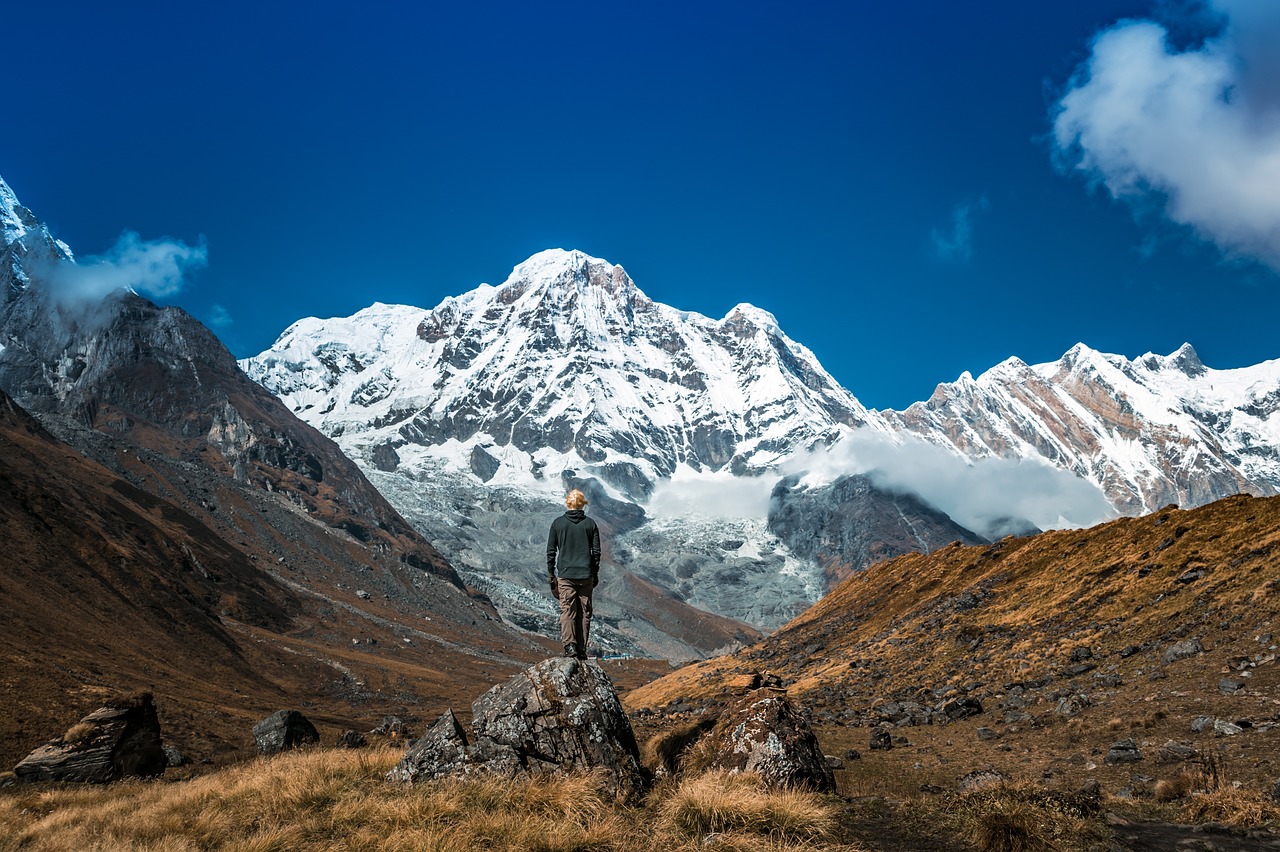 mountain highland landscape free photo