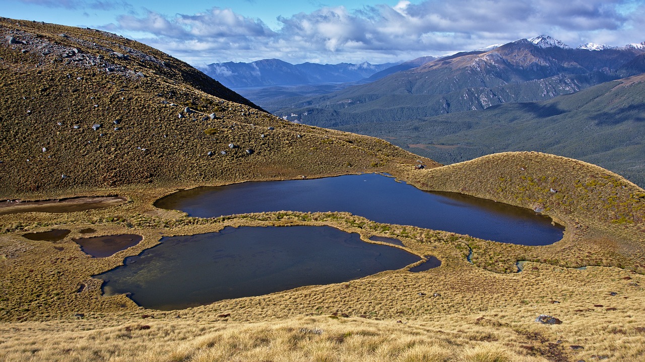 mountain valley landscape free photo