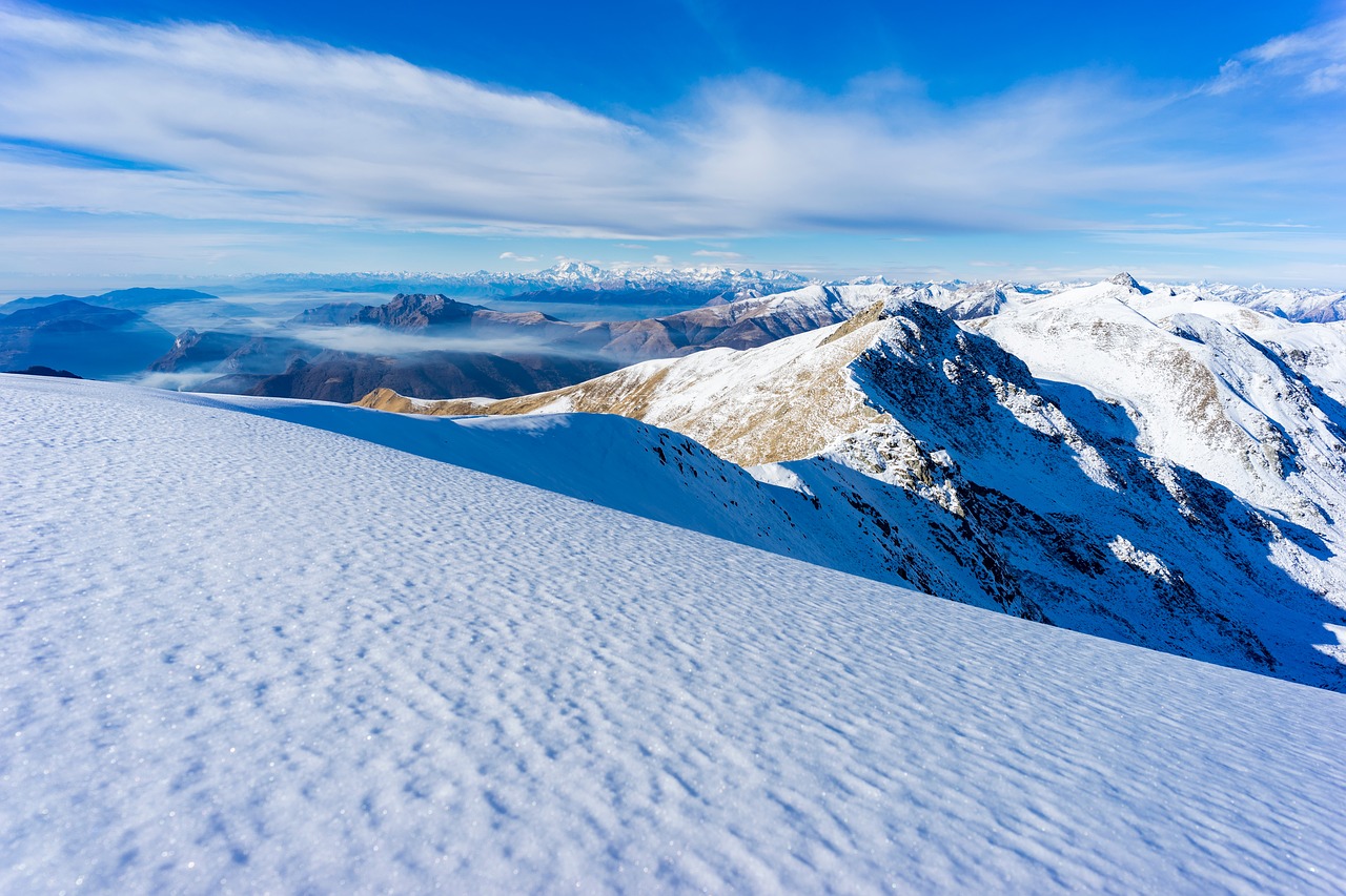 mountain peak summit free photo