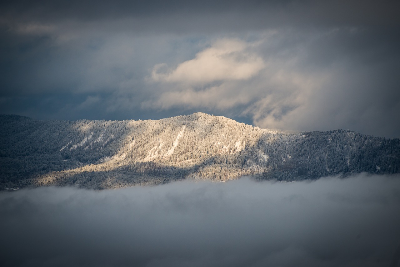 mountain landscape valley free photo