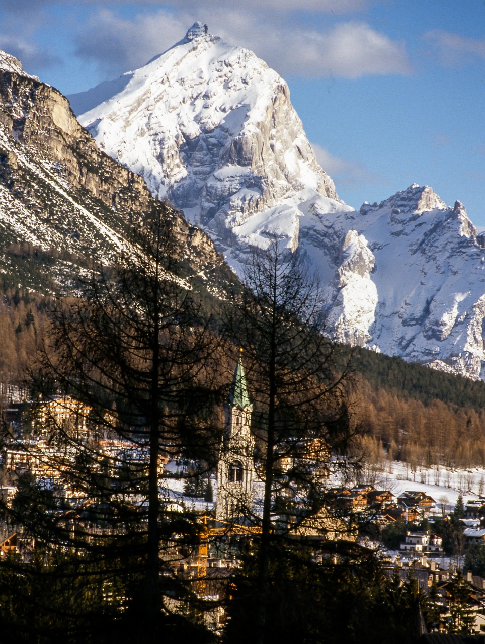 mountain snow winter free photo