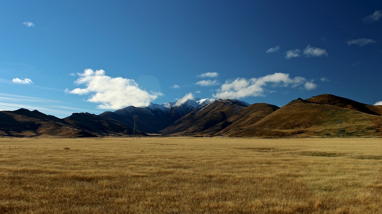 mountain grass nature free photo