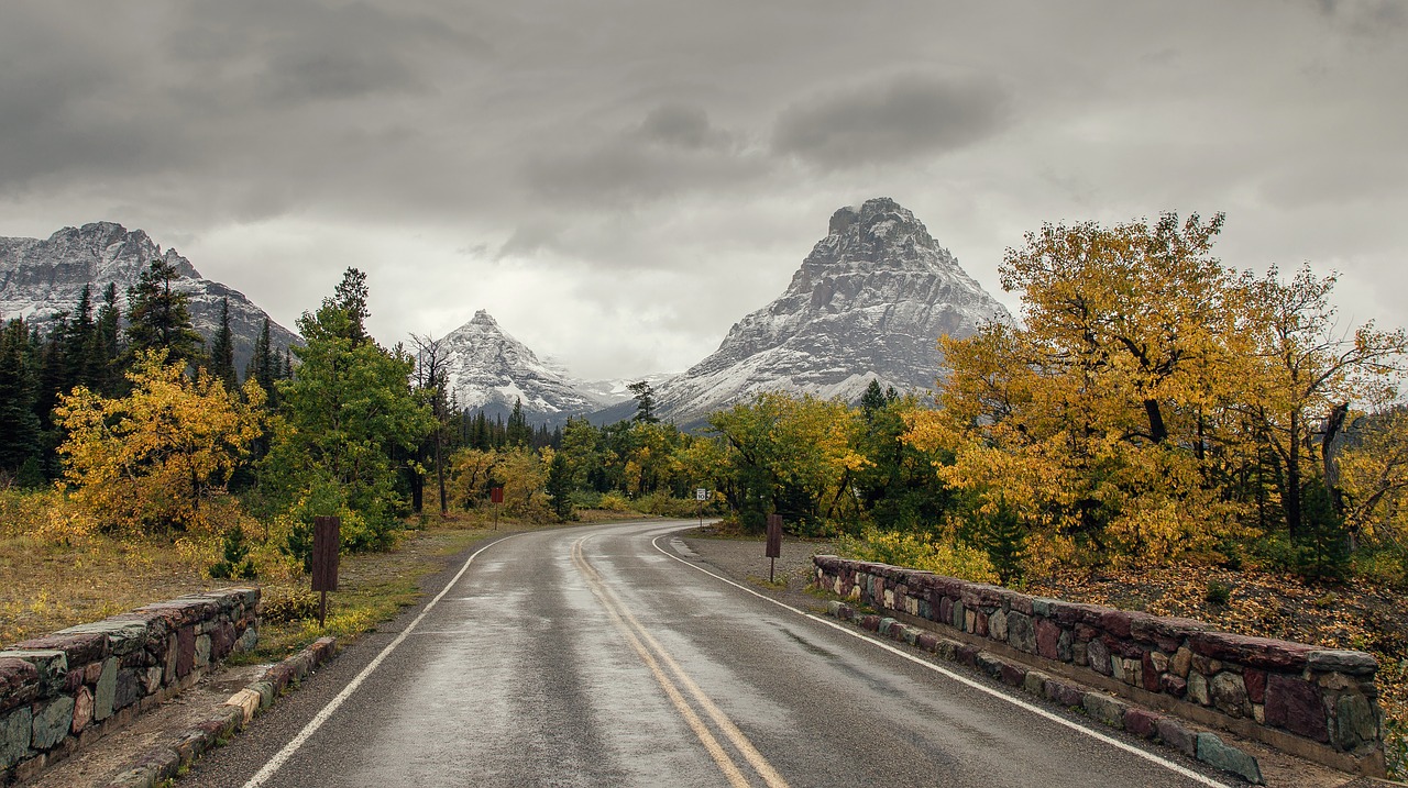 mountain valley landscape free photo