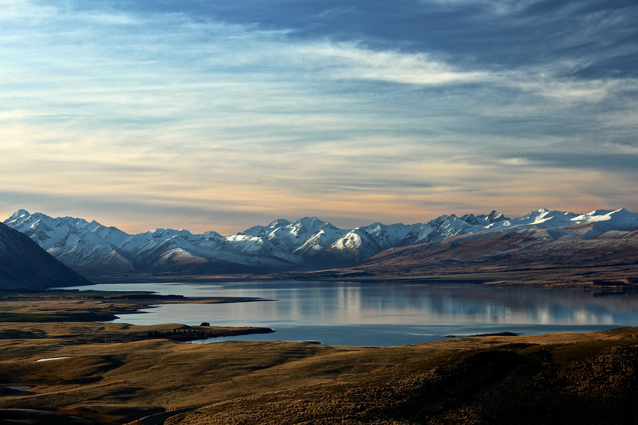 mountain valley landscape free photo