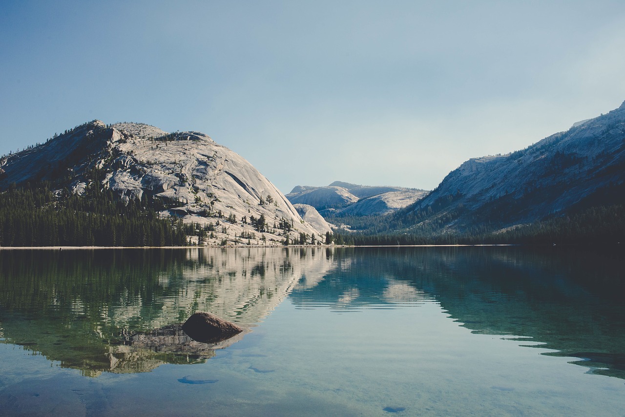 mountain valley landscape free photo