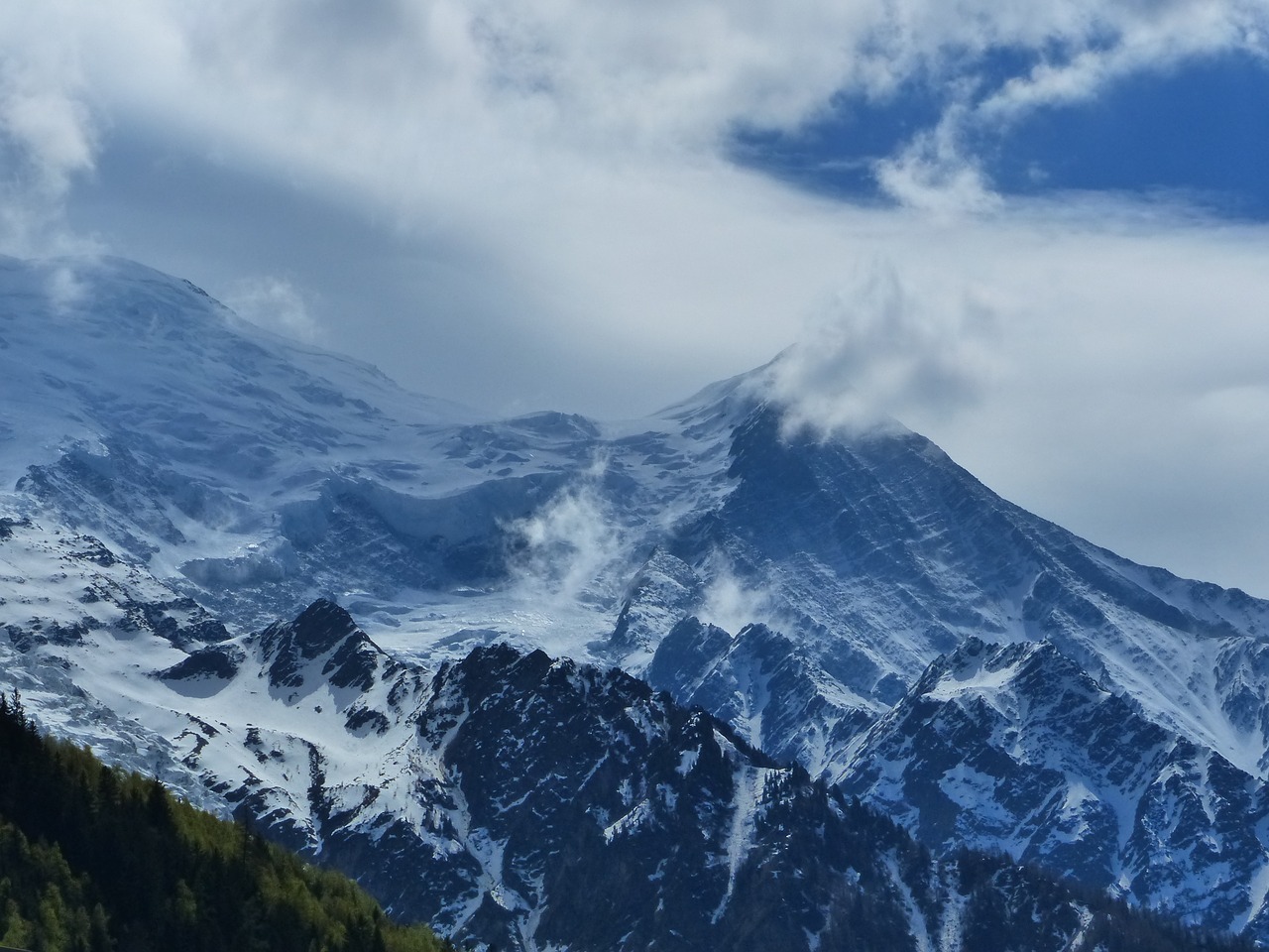 mountain alps chamonix free photo