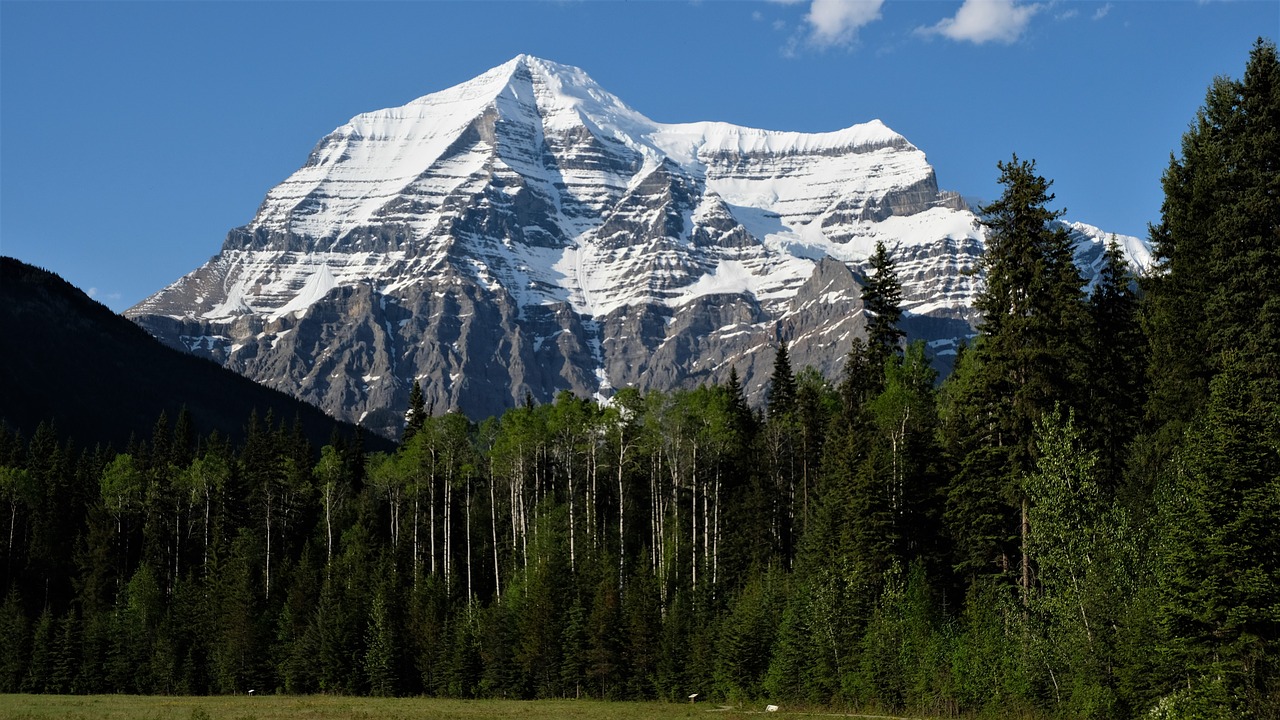 mountain canada rocky mountains free photo