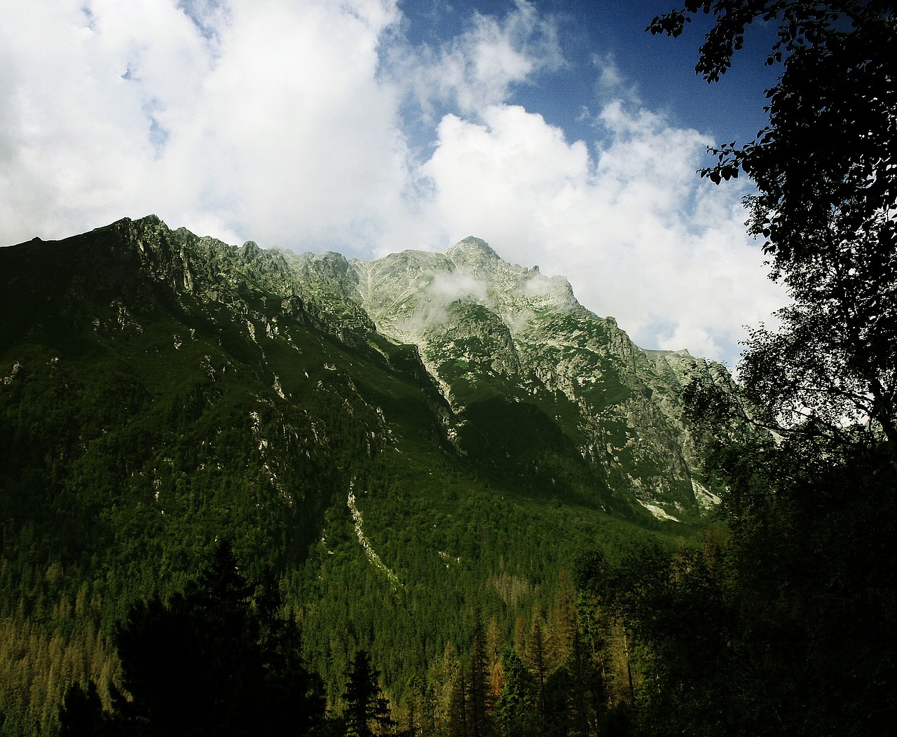 mountain rock peaks free photo