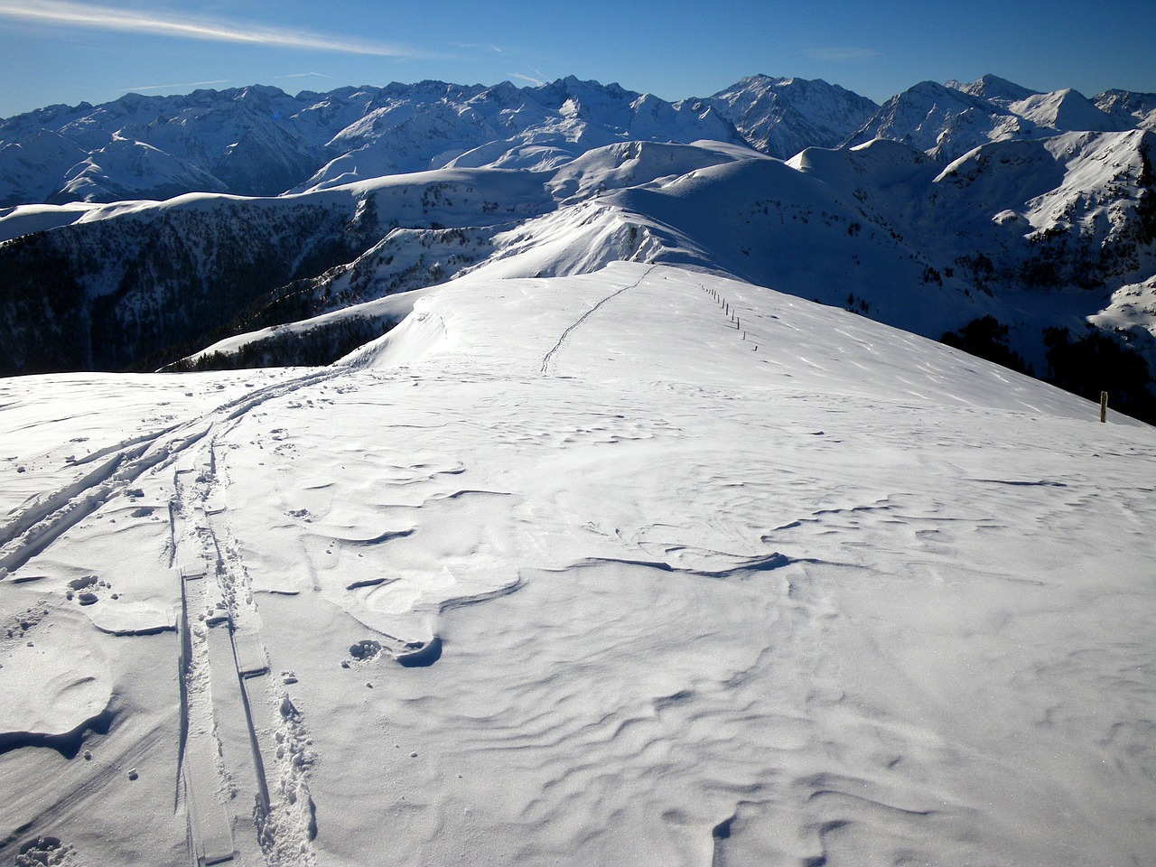 mountain snow winter free photo