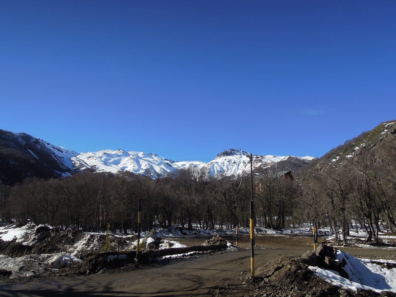 mountain snow cold free photo