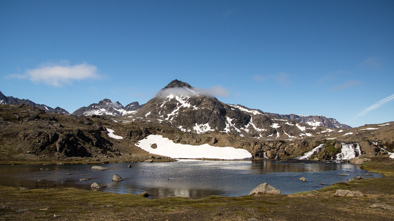 mountain lake wilderness free photo