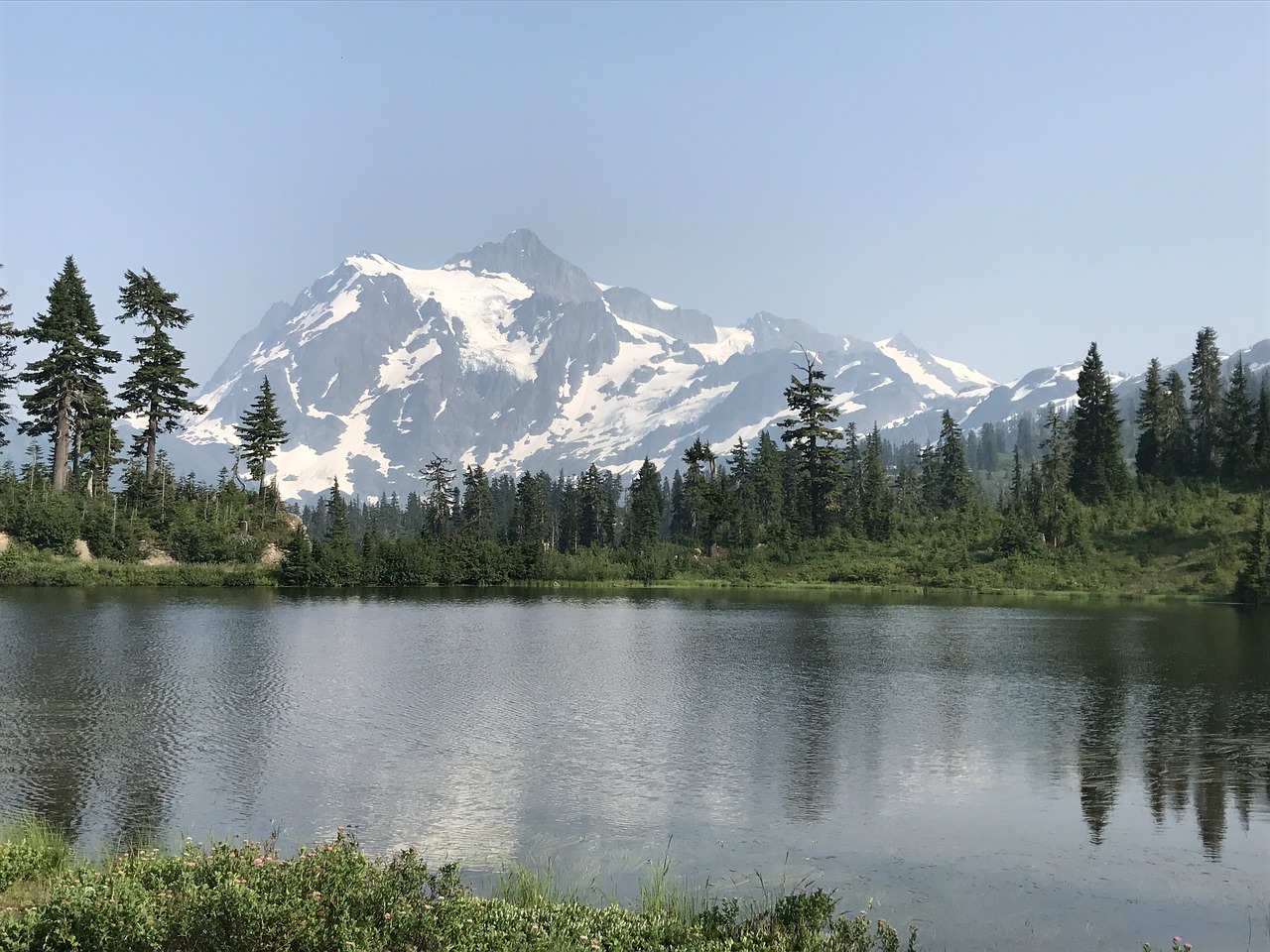 mountain lake landscape free photo