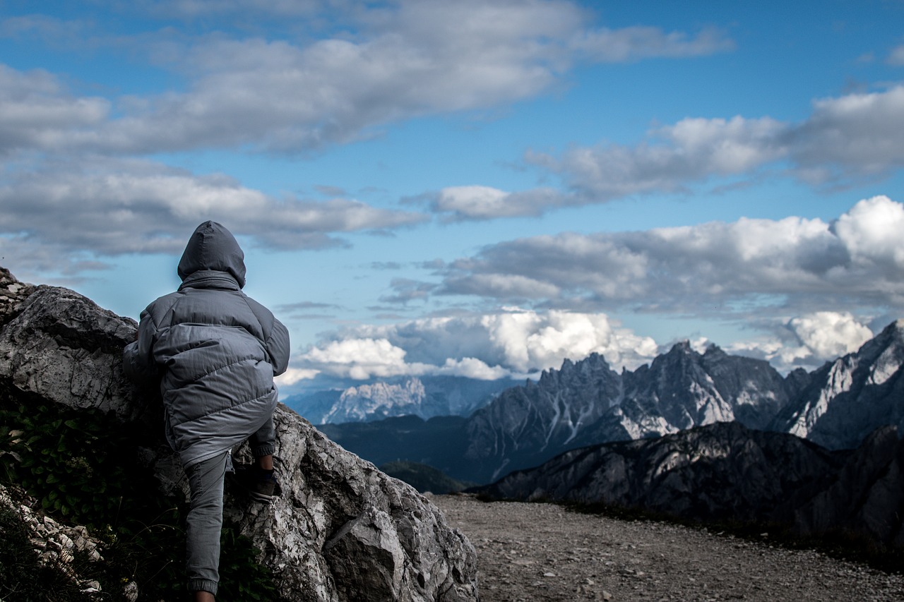 mountain climbing rock free photo