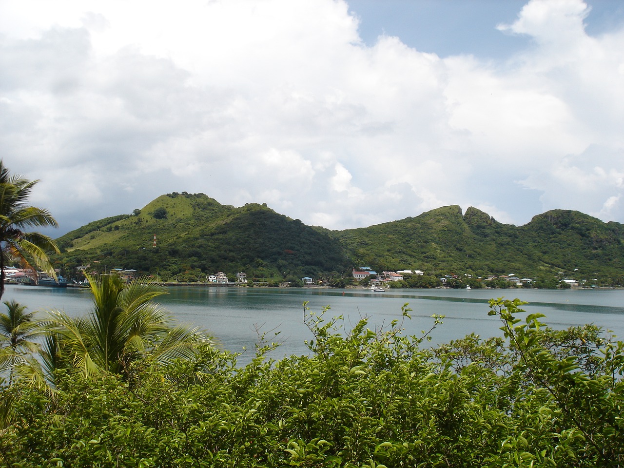 mountain sea caribbean free photo