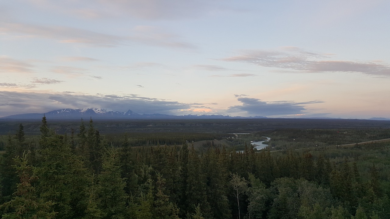 mountain alaska nature free photo