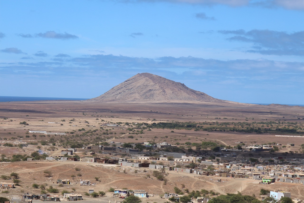 mountain sand landscape free photo