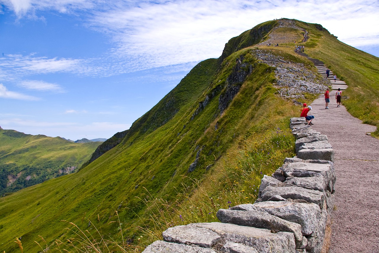 mountain cantal travel free photo