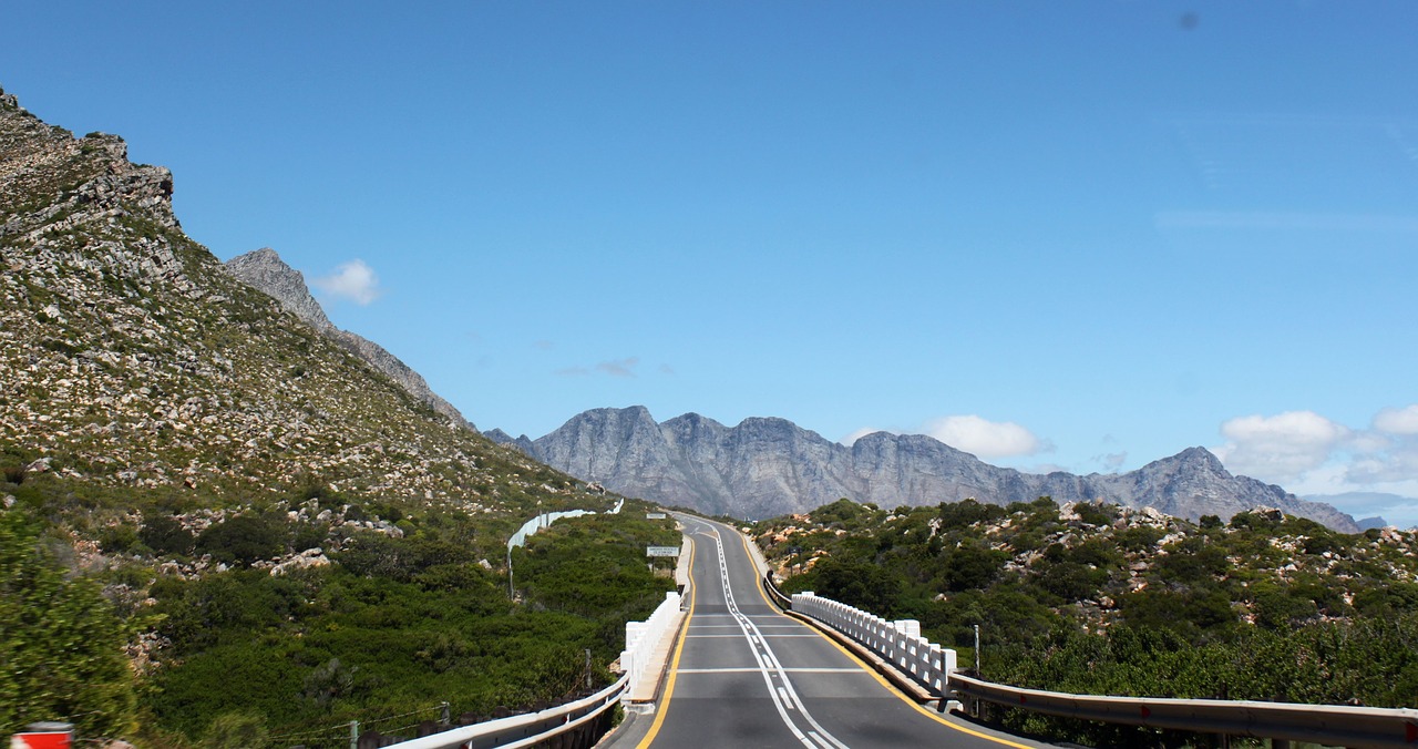 mountain road path free photo