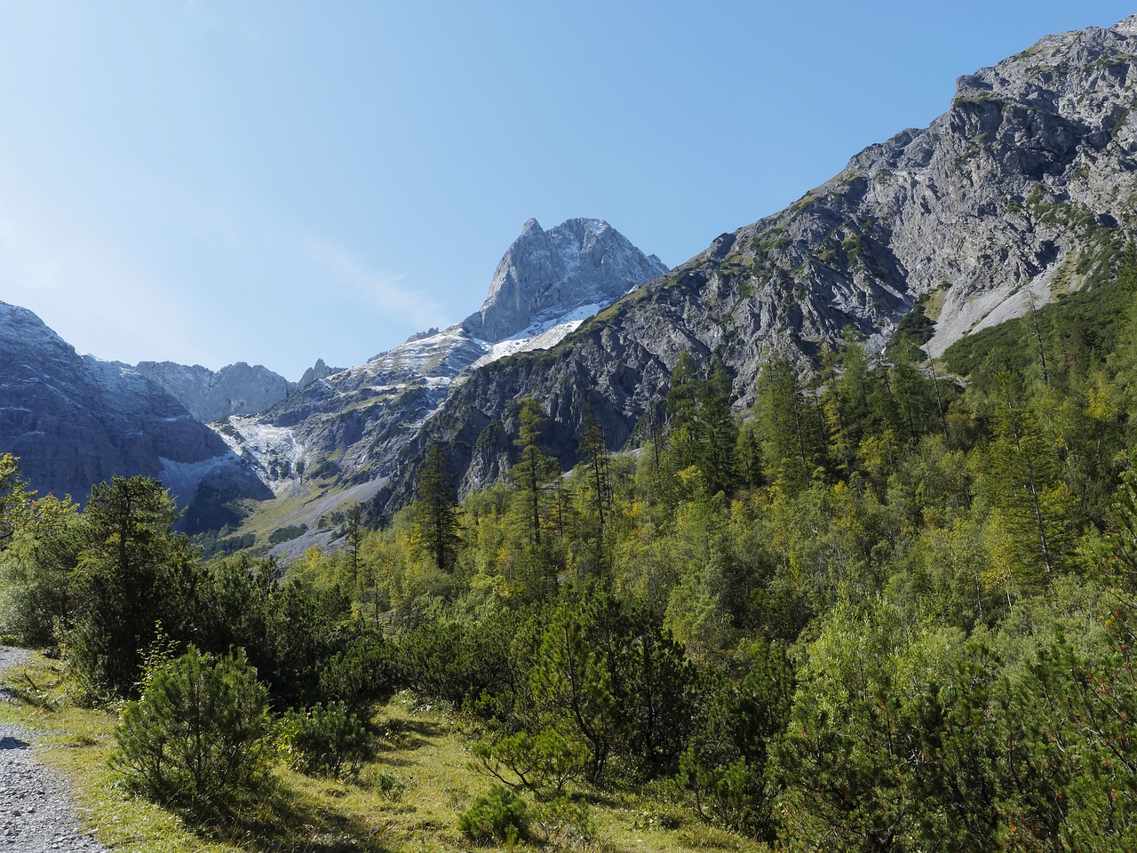 mountain karwendel alps free photo