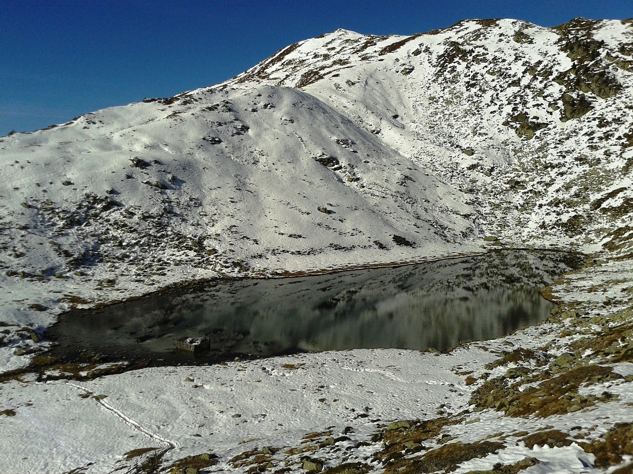 mountain alpine mountain landscape free photo