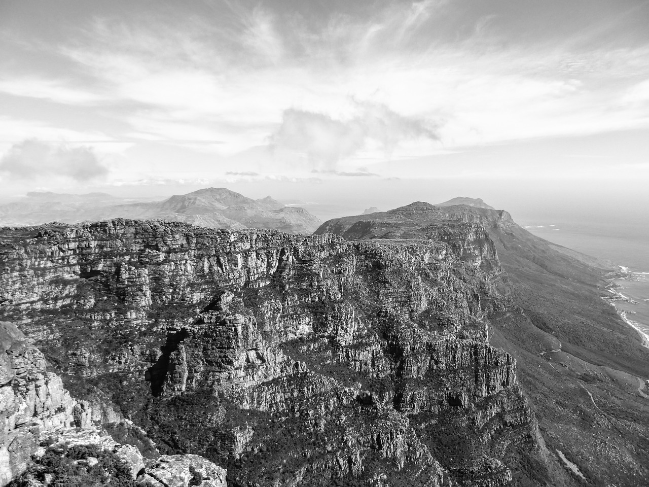 mountain wide outlook free photo