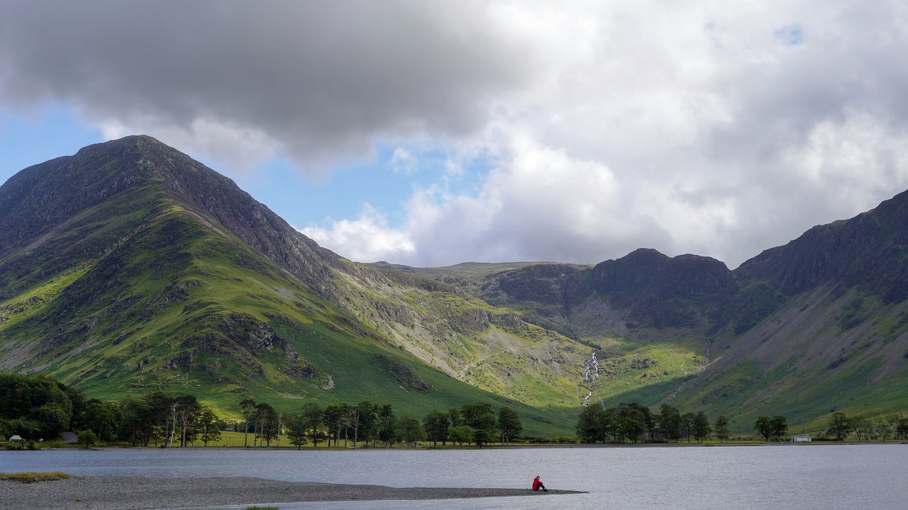 mountain landscape water free photo