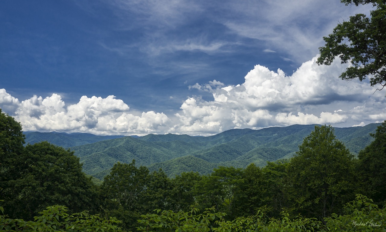 mountain sky north carolina free photo