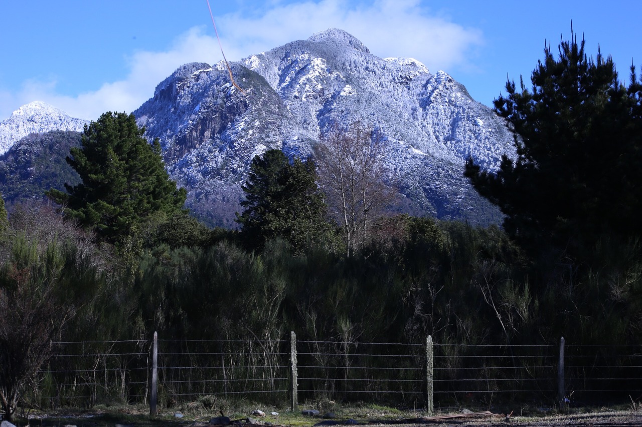 mountain villarrica pucon free photo